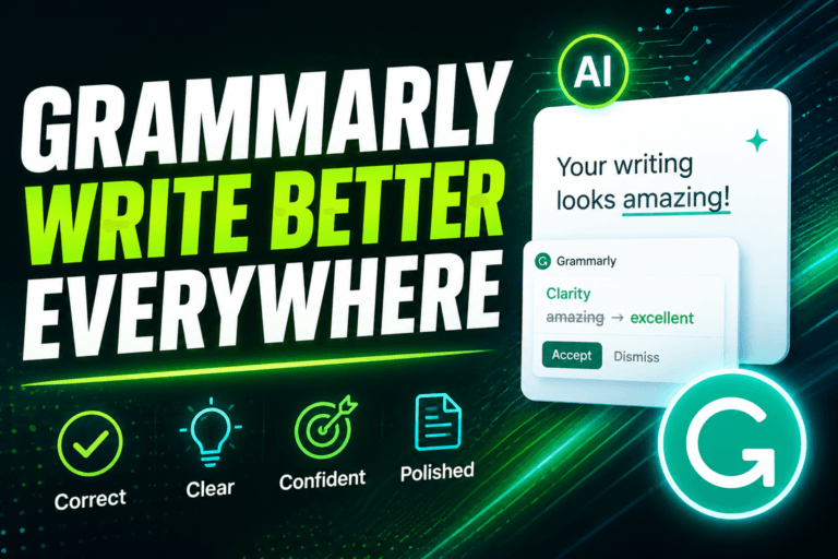 Grammarly AI Writing Tool 2026 — Learn and Earn Complete Guide
