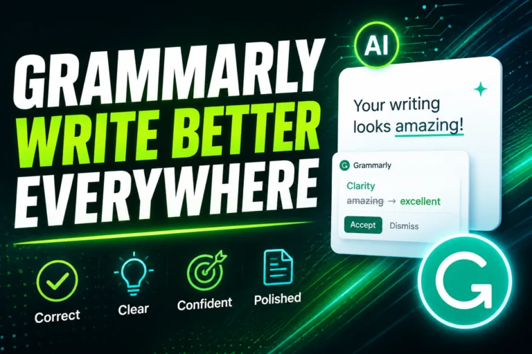 Grammarly AI Writing Tool 2026 — Learn and Earn Complete Guide