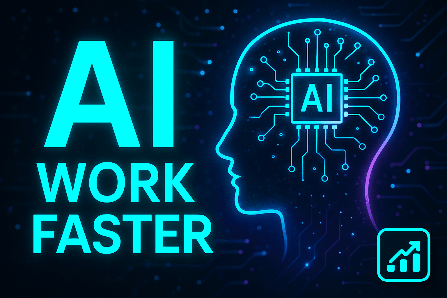 AI tools for business productivity shown on a laptop dashboard
